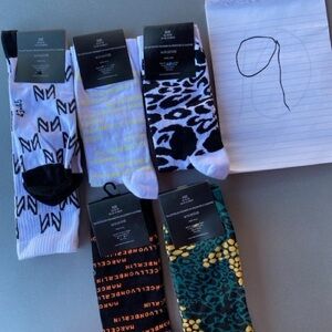Assorted Patterned Socks Set